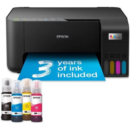 Imprimante multifonction - Epson - EcoTank ET-2862 - Wi-Fi - Réservoirs d'encre - Jusqu'a 3 ans d'encre incluse