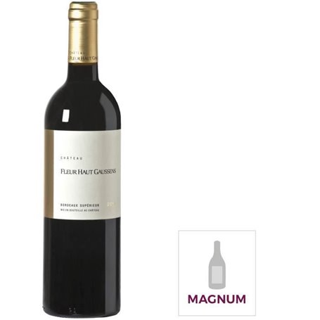 Magnum Château Fleur Haut Gaussens 2019 Bordeaux Supérieur - Vin rouge de Bordeaux