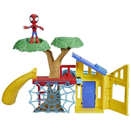 Coffret Aire de jeu Spidey avec figurine Spidey de 10 cm