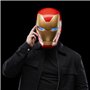 Casque électronique Iron Man, avec effets lumineux, jouet de cosplay premium de collection pour adultes, Marvel Legends Series