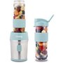 Mini blender - SMOO16 - 300 W - 570 mL - Bleu pastel - 2 gourdes incluses