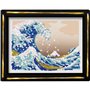 Kit loisir créatif - LANSAY - Collection Sequins - La Grande Vague - Hokusai - Des 14 ans