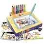 Jeu de coloriage - LANSAY - Blopens Animaux - 16 pochoirs - Lavable - Des 5 ans