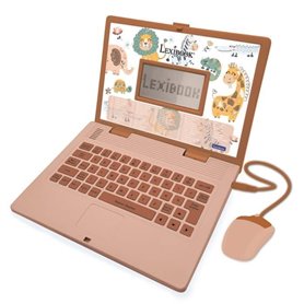 Lexibook - Ordinateur éducatif coloris Animaux  124 activités (Français/Anglais)