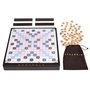 SCRABBLE Premium Edition 75eme anniversaire Plateau en bois - MATTEL GAMES - HPK87 - Jeux famille Scrabble 75 ans - 2 a 4 joueur