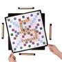 SCRABBLE Premium Edition 75eme anniversaire Plateau en bois - MATTEL GAMES - HPK87 - Jeux famille Scrabble 75 ans - 2 a 4 joueur