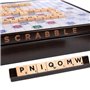 SCRABBLE Premium Edition 75eme anniversaire Plateau en bois - MATTEL GAMES - HPK87 - Jeux famille Scrabble 75 ans - 2 a 4 joueur