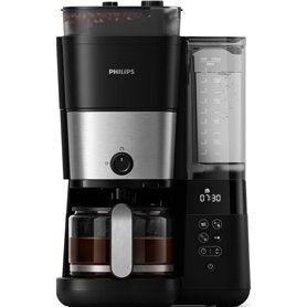 Cafetiere filtre avec broyeur intégré - PHILIPS - HD7888/01 - Jusqu'a 10 tasses - 1