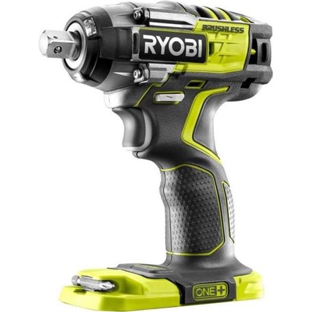 RYOBI - Boulonneuse a chocs BRUSHLESS 18V ONE+ - 4 modes - emmanchement carré 1/2 + adaptateur hexagonal 1/4'' - R18IW7-0