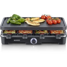 Appareil a raclette - SEVERIN - RG9670 - 8 personnes - Grande plaque de cuisson antiadhésive  41