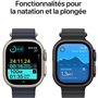 Apple Watch Ultra 2 GPS + Cellular - 49mm - Boîtier Black Titanium - Bracelet Black Titanium Milanese Loop - L