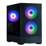 Boîtier PC Mini Tour sans alim - ZALMAN P30 AIR (Noir) - Micro ATX/Mini-ITX - 3x140mm A-RGB - Mesh - USB-C/3.0/HD Audio