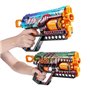 Pack Blasters - ZURU - XSHOT Skins Griefer 2PK - Blasters a canon rotatif avec tir a 27 metres et 24 fléchettes incluses