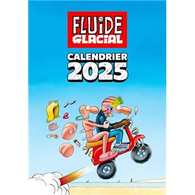 Calendrier 2025 des Couvertures Fluide Glacial