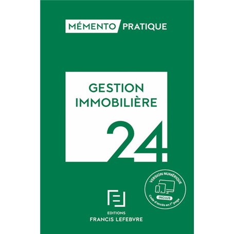 Mémento Gestion immobilière 2024