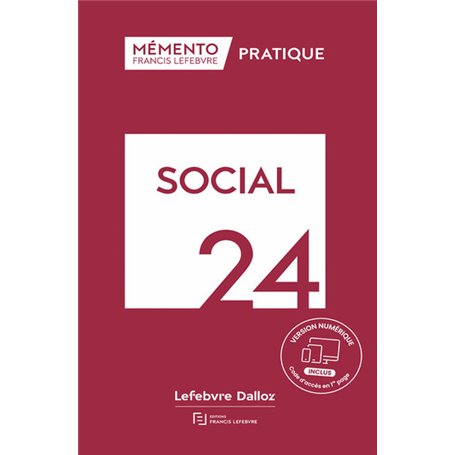 Mémento Social 2024