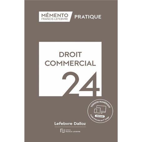 Droit commercial 2024