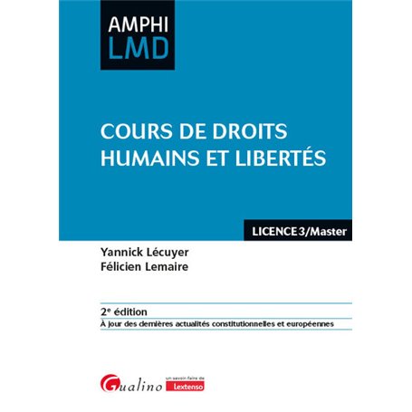 Cours de droits humains et libertés