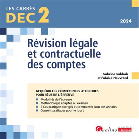 DEC 2 - Révision légale et contractuelle des comptes