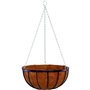 Suspension+coco - GARDEN ID Georgain - Ø35 H19 cm - Coco premium - Structure solide - Profond pour le développement des plantes