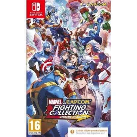 Marvel Vs Capcom Fighting Collection Arcade Classics (code De Téléchargement) - Jeu Nintendo Switch