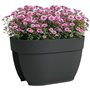 Jardiniere - ARTEVASI - CAPRI CAMPANA - Balcon - 40 ma - Anthracite