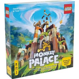 Lego Monkey Palace - Asmodee - Construisez Votre Chemin vers la Victoire Brique par Brique ! - 10 ans et + - 2 a 4 Joueurs - 45 