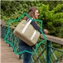 Badabulle Sac a langer Bowling - Grande Contenance 20L - Plan a langer et Attaches-poussette inclus, Olive