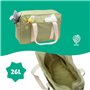 Badabulle Sac a langer Bowling - Grande Contenance 20L - Plan a langer et Attaches-poussette inclus, Olive