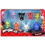 Bandai - Miraculous - Pack de 8 kwamis  Collection de Mini-figurines - P50532