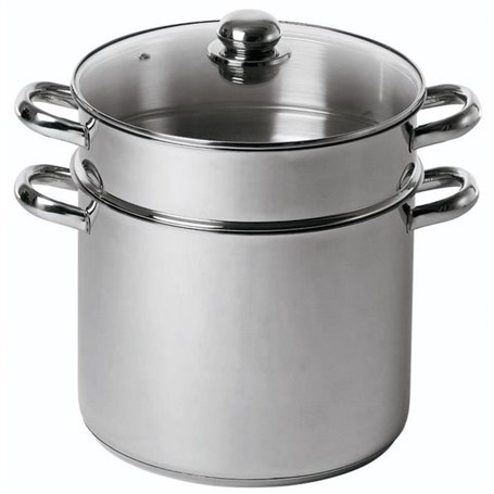 Couscoussier - BAUMALU - Tous feux dont induction - Inox droit - 20 cm