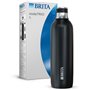 Bouteille isotherme BRITA pour sodaTRIO - acier inoxydable - 1L - noire