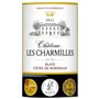 Château Les Charmilles 2021 Blaye Côtes de Bordeaux - Vin rouge de Bordeaux