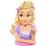 Tete a coiffer - DISNEY PRINCESSES - Tete a Coiffer Raiponce Deluxe - 12 accessoires, faux flacon de vernis, guide coiffure