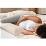 doomoo Coussin de Grossesse et Coussin d'Allaitement Maxxy - Format XXL - Ultra Confortable, Beige