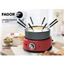 Appareil a fondue - FAGOR - FGF800 - 8 personnes - Capacité : 1.6L - Thermostat réglable