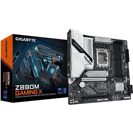 Carte mere - GIGABYTE - Z890M GAMING X - Socket 1851 - DDR5 SDRAM - M.2 PCIe 5.0