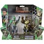 Coffret figurines - GORMITI - Scion et Gormiti associé Terre - Glen et Rockard - 15 cm - a partir de 4 ans - GRV193