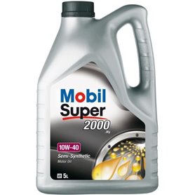 MOBIL Huile-Additif SUPER 2000 X1 - Semi-synthetique / 10W40 / 5L