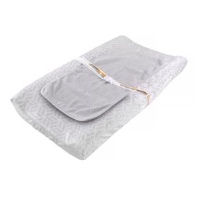 INGENUITY Matelas a langer avec 1 housse de protection imperméable