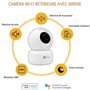 Caméra de surveillance - KONYKS - CAMINI 2 - Intérieur - Motorisée - Wifi - Détéction de mouvements