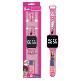 Lexibook - Barbie - Montre LED connectée - Bracelet ajustable