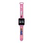 Lexibook - Barbie - Montre LED connectée - Bracelet ajustable