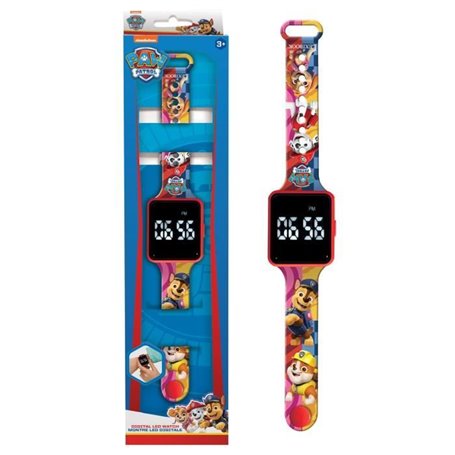 Lexibook - Pat' Patrouille - Montre LED connectée - Bracelet ajustable