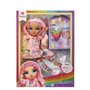 Rainbow High - Sparkle & Shine - Poupée mannequin de 27cm - Rose - Jambes avec liquide pailletés - Des 4ans