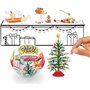 MGA Miniverse - Noël - Jeu Créatif - Série Diner - Loisirs créatif et décoratif en résine - Non Comestible - 8 ans et plus - Alé