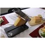 Appareil a raclette - LITTLE BALANCE - Savoyarde quart de meule - 600 W - 4 personnes - Design Meuuuh / Inox