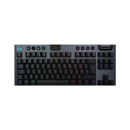 Clavier gamer - sans fil - Logitech G - G915 TKL X - Switch clicky  - AZERTY - Noir