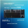 Clavier gamer - sans fil - Logitech G - G915 TKL X - Switch clicky  - AZERTY - Noir