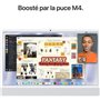 Apple iMac 24 ecran retina 4,5K 512Go SSD 24Go RAM Puce M4 CPU 10 coeurs GPU 10 coeurs Rose (2024)